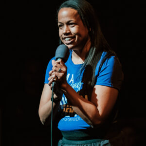 Angela Daniels at The Narrators on 20 March 2019